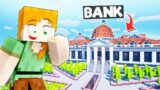 LOGGY GOT INTO THE MOST SECURED BANK USING RC PLANE | MINECRAFT