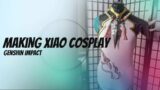 Making Xiao Cosplay from Genshin Impact stream