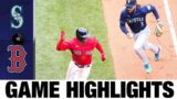 Mariners vs. Red Sox Game Highlights (4/25/21) | MLB Highlights