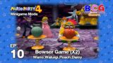 Mario Party 4 SS2 Minigame Mode EP 10 – Bowser Minigame Wario,Waluigi,Peach,Daisy