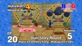 Mario Party 4 SS2 Minigame Mode EP 20 – Duel Round Match 5 Wario VS Donkey Kong , Waluigi VS Yoshi