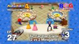 Mario Party 4 SS2 Minigame Mode EP 27 – Tic-Tac-Toe Team Game Match 3