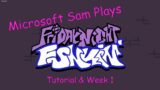 Microsoft Sam Plays Friday Night Funkin' – Tutorial & Week 1
