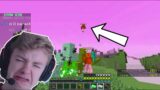 Minecraft Bedwars Team Trolling is STUPIDLY FUNNY