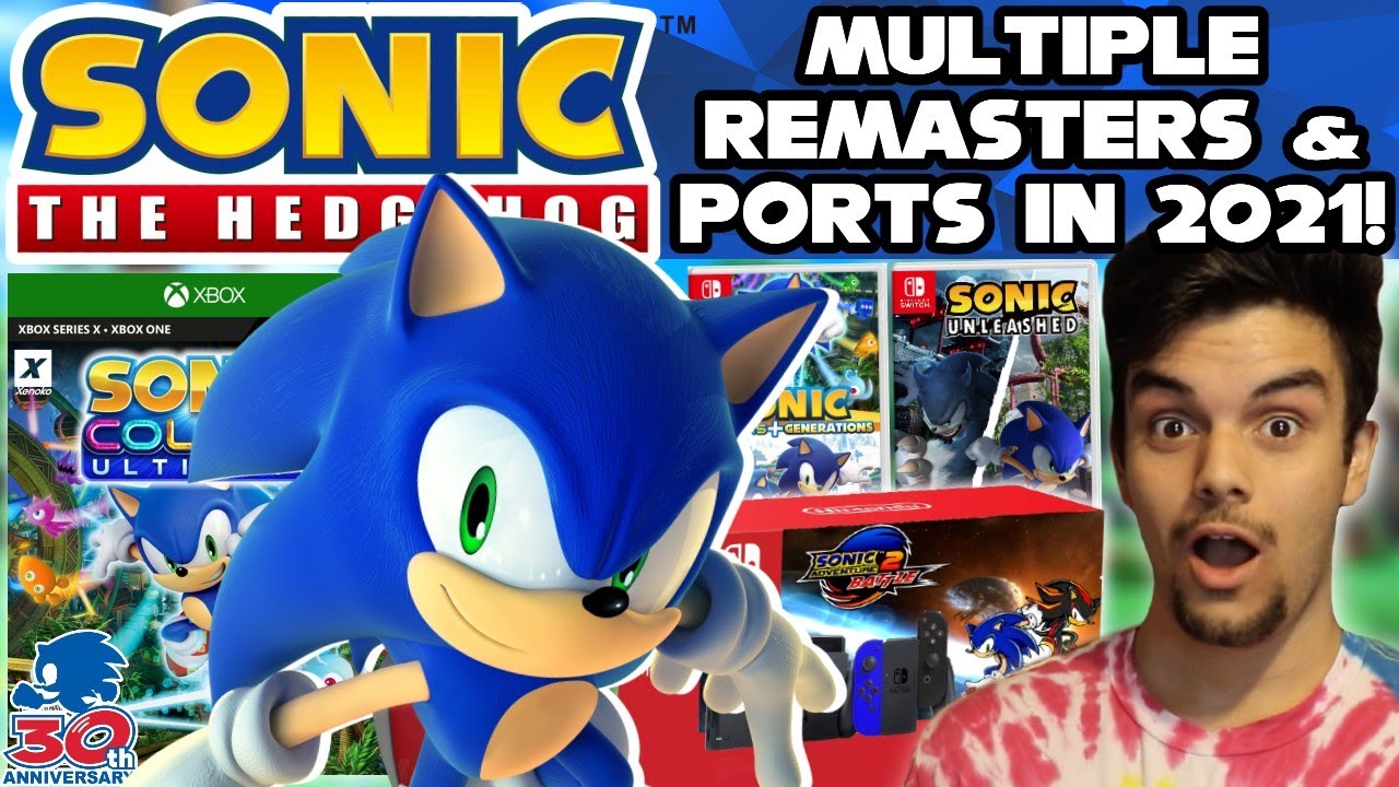 Multiple Sonic The Hedgehog Remasters & Ports Coming In 2021 - 30th ...