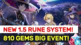 NEW 1.5 Major Co-op Events! 37+ Rune Shards & 30 Free Daily Resin!  | Genshin Impact