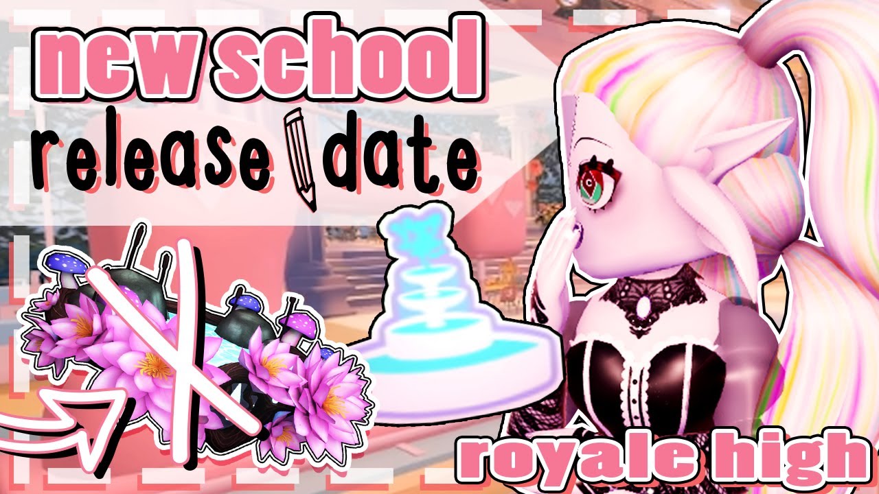 NEW SCHOOL Release DATE REVEALED! Spring HALO Rework! NEW Fountain
