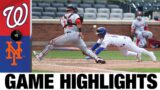 Nationals vs. Mets Game Highlights (4/25/21) | MLB Highlights
