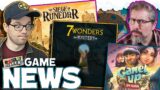 New Knizia, Camel Continuation & MORE Board Game News!