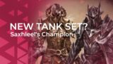New Tank Set? Saxhleel's Champion | Elder Scrolls Online | Blackwood