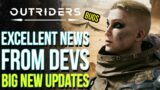 OUTRIDERS | Big New Updates: Launch Issue Fixes, Disconnects & More (Outriders News Update)
