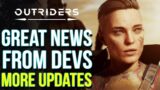 OUTRIDERS | More New Updates Coming & Why Your Character Is Taken Hostage by PCF (Outriders Update)