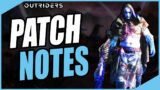 OUTRIDERS PATCH NOTES – 08 APRIL 2021