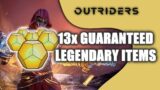 Outriders | 13x GUARANTEED Legendary Item Drops Before Endgame