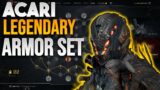 Outriders | ACARI SET! Pyromancer Build with Legendary Armor Set for Endgame (Anomaly Pyro)