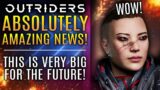Outriders – Absolutely AMAZING NEWS!  This is BIG For The Future! New Legendary Weapon Drop!