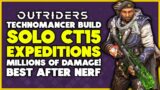 Outriders – BEST Technomancer Builds // BLIGHTED BULLET SHRAPNEL Build (SOLO CT15 EASY!)