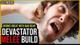 Outriders DEVASTATOR Melee Build. BAD Gear? UNDERleveled? No Problem! (Outriders Devastator Guide)