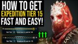 Outriders How To Get CT15 FAST & EASY – Outriders Best Way to Level Up Expeditions