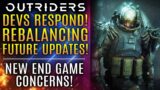 Outriders News Update – Dev Team Responds About Rebalancing! Future Updates! New End Game Concerns!
