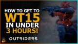 Outriders – The Best Way To Gain World Tier Fast – I Did It In Under 3 Hours!