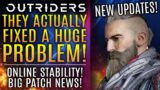 Outriders -They Just Fixed A HUGE PROBLEM! New Updates! Server Stability! New Gameplay Changes!