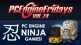 PC Engine Fridays 74 – NINJA GAMES!  #pcengine #videogames #polymega