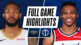 PELICANS at WIZARDS | FULL GAME HIGHLIGHTS | April 16, 2021