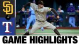 Padres vs. Rangers Game Highlights (4/11/21) | MLB Highlights
