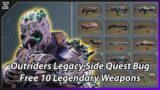 [Patched?] OUTRIDERS LEGACY GIVES 10 LEGENDARY Weapons | Free Legendary Weapons