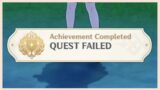 Quest failed successfully – Genshin Impact