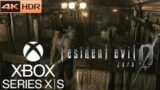RESIDENT EVIL 0 : [ XBOX SERIES X ] : GAMEPLAY 4K HDR