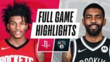 ROCKETS at NETS | FULL GAME HIGHLIGHTS | March 31, 2021