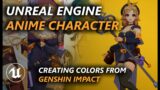 Recreating GENSHIN IMPACT Character colors in UE4