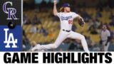 Rockies vs. Dodgers Game Highlights (4/14/21) | MLB Highlights