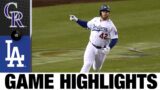 Rockies vs. Dodgers Game Highlights (4/15/21) | MLB Highlights