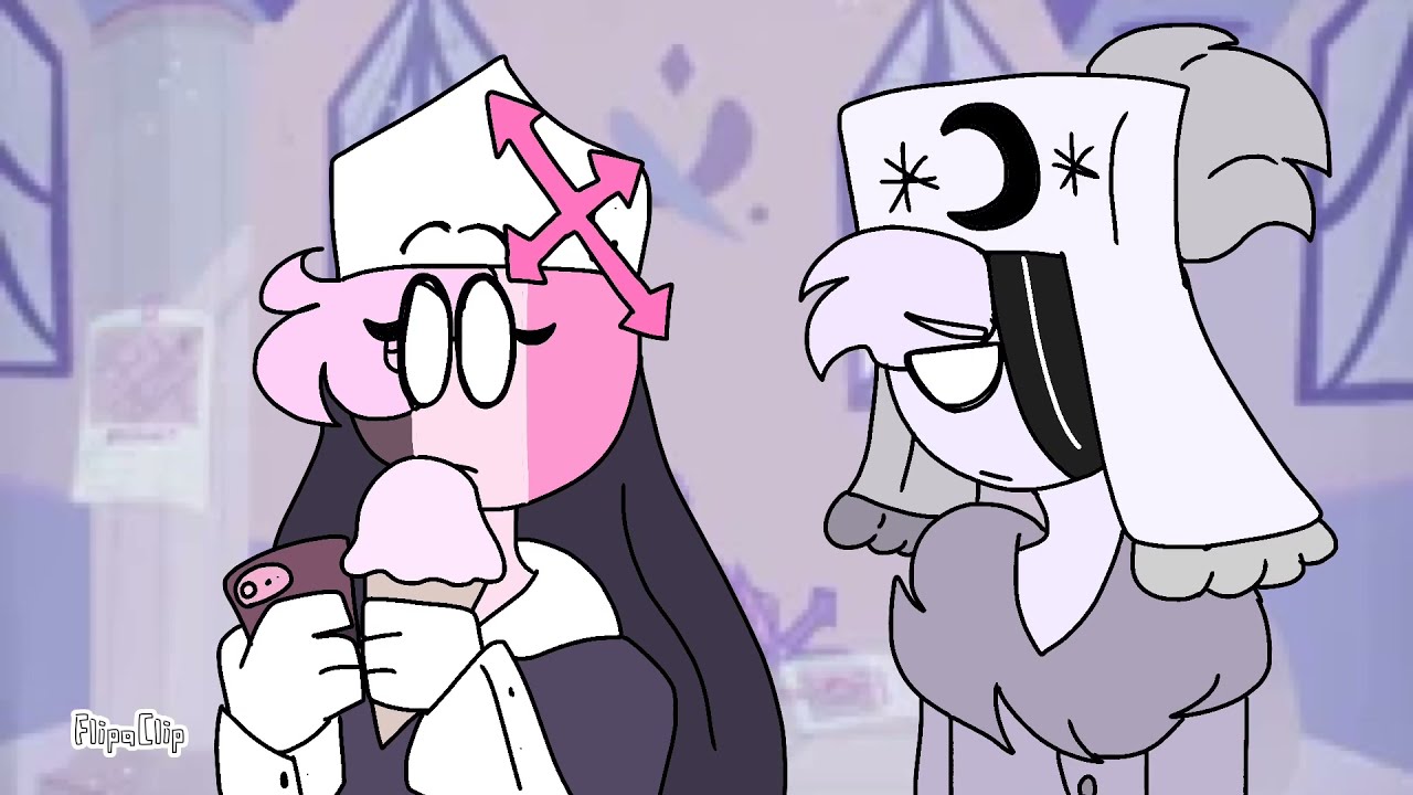 Ruv eats Sarv’s ice cream Friday Night Funkin’ MidFight Masses FNF ANIMATION Sarv x Ruv