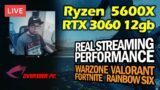 STREAMING Test – Ryzen 5 5600X | RTX 3060 12GB