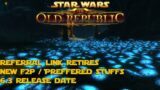 SWTOR News – Referral Link retires, Game Update 6.3 Release Date