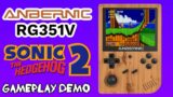 Sonic The Hedgehog 2 Gameplay Demo – Anbernic RG351V Handheld Portable Video Game Console