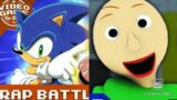 Sonic the hedgehog Vs Baldi basics – Video Game Rap Battles