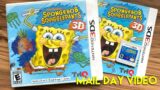 SpongeBob SquigglePants 3D (Nintendo 3DS, 2011) Video Game Mail Day Unboxing & Review