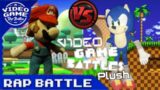 Super Mario VS Sonic the Hedgehog – Video Game Rap Battles ( Plush Version )