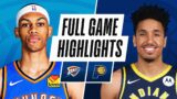 THUNDER at PACERS | FULL GAME HIGHLIGHTS | April 21, 2021