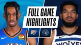 THUNDER at TIMBERWOLVES | FULL GAME HIGHLIGHTS | March 22, 2021