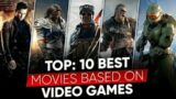 TOP 10 BEST MOVIES BASED ON VIDEO GAMES  ||  GAME MOVIES IN HINDI  ||  HOLI SPECIAL