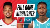 TRAIL BLAZERS at HORNETS | FULL GAME HIGHLIGHTS | April 18, 2021