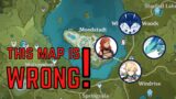 The Four Winds and a Map Theory (Part 1) | Genshin Impact Lore
