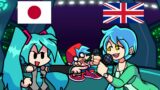 The disappearance Of H.Miku but its both versions (FNF Animation)