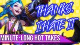 Toxicity in Video Games | Minute-Long Hot Takes (League of Legends) #shorts
